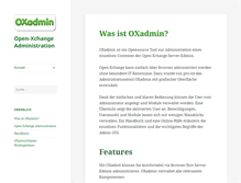Tablet Screenshot of oxadmin.com